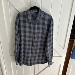 Plaid button down shirt